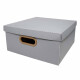 Caja organizadora Lino M 29cm x29cm x15cm GRIS