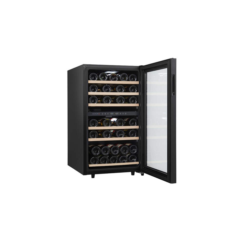 Enfriadora de vino Futura FUT-EV43N Vidrio Negro Enfriadora de vino Futura FUT-EV43N Vidrio Negro