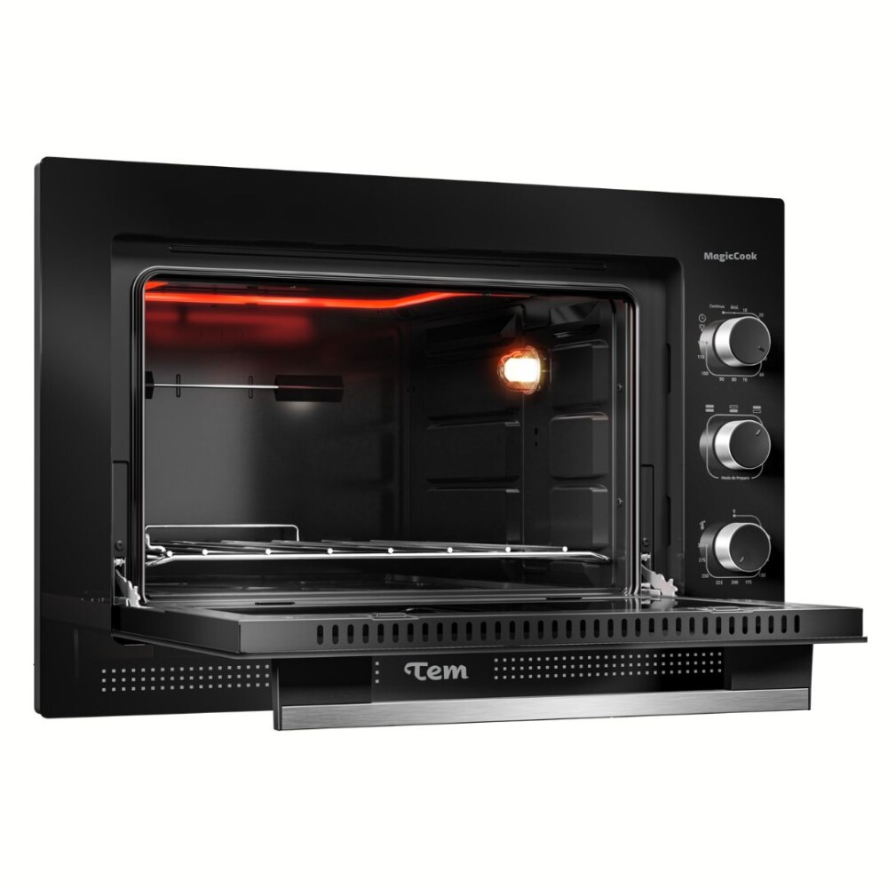 Horno de Empotrar MagicCook Negro - Modelo Z2201 - Tem Horno de Empotrar MagicCook Negro - Modelo Z2201 - Tem