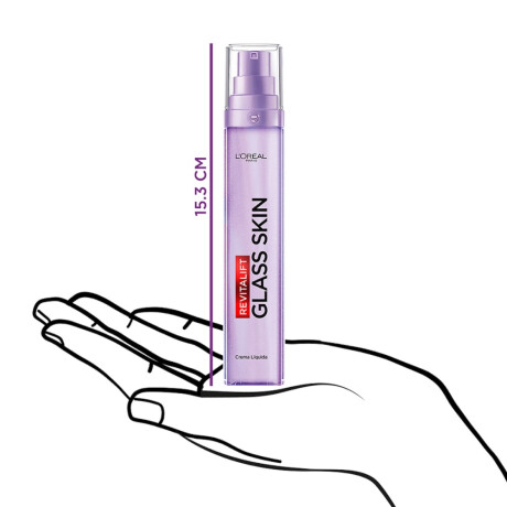 Crema Líquida L'Oréal Paris Revitalift Filler Glass Skin 50ml Crema Líquida L'Oréal Paris Revitalift Filler Glass Skin 50ml