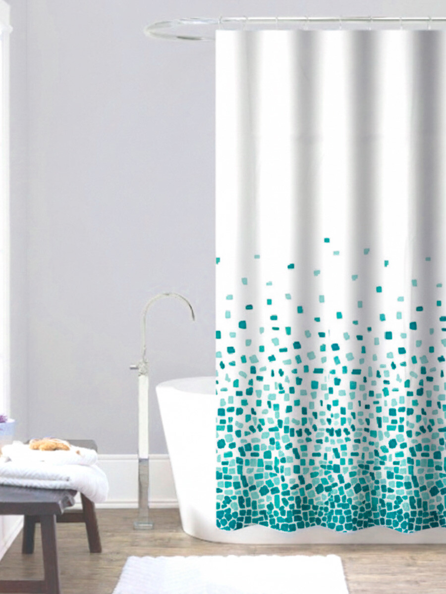 CORTINAS - venecitas verde 