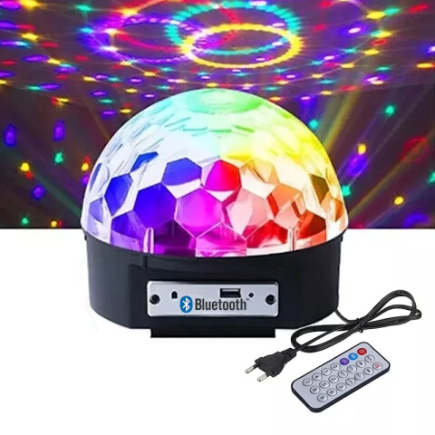 Bola de Luces LED con parlante BT Unica