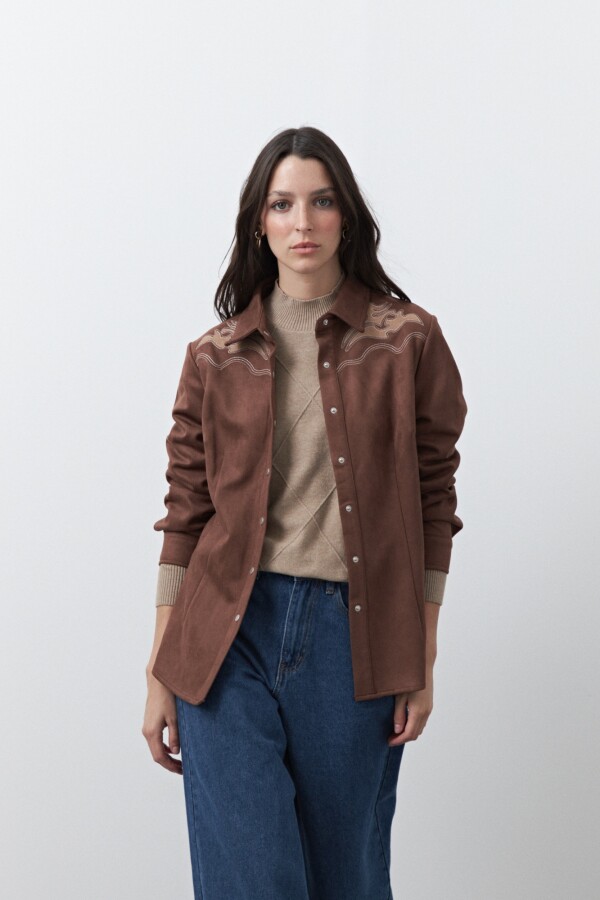 SOBRECAMISA VENTO Chocolate
