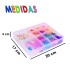 Kit Valija Organizador 7800 Banditas Pulseras Creativas Arte Kit Valija Organizador 7800 Banditas Pulseras Creativas Arte