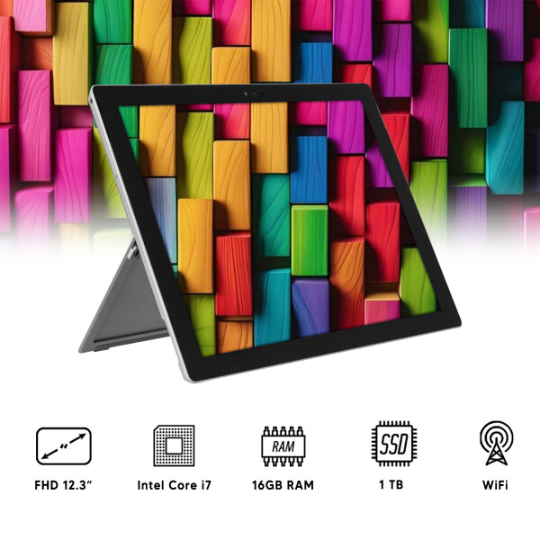 Tablet Surface Pro 7 I7 16gb Ram 1tb Teclado Original PK SURFACE PRO 7 I7/16/1TB + TEC.NEGRO