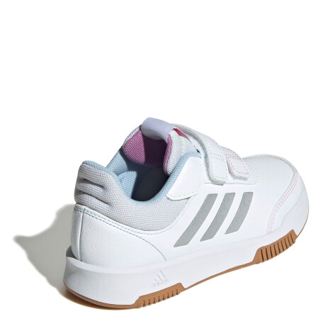 Championes Adidas Tensaur Unisex Blanco - Plateado - Rosado