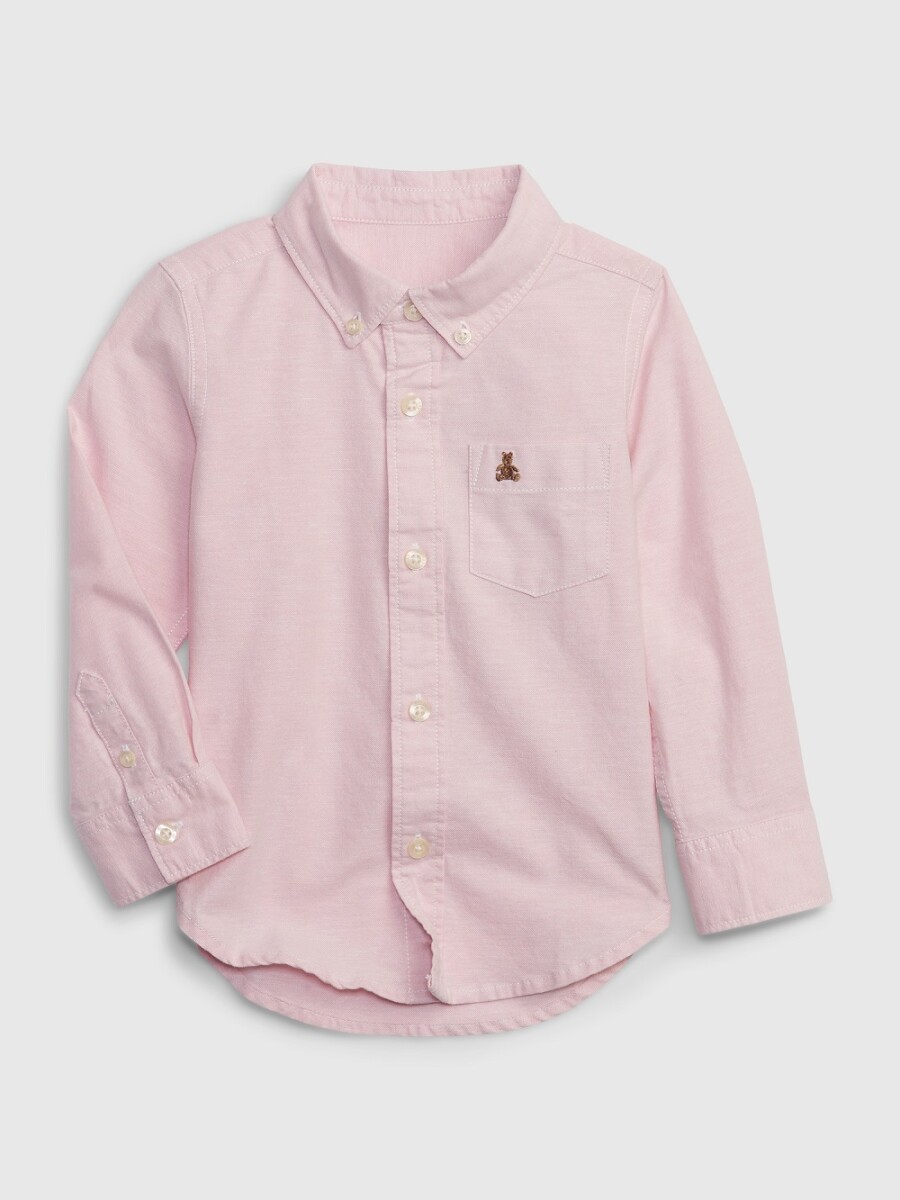 Camisa Oxford Toddler Niño - Pink Standard 