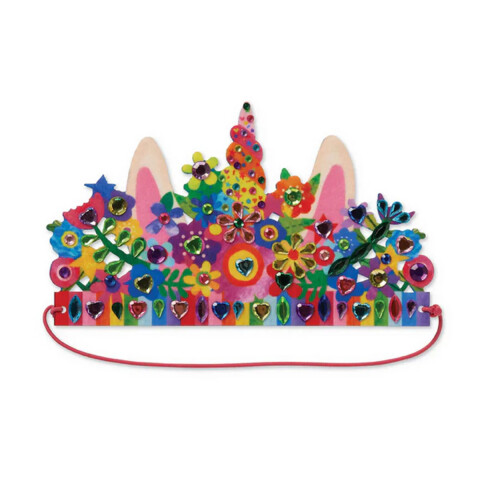 Set x 3 Corona para Decorar Crocodile Creek Unicornio