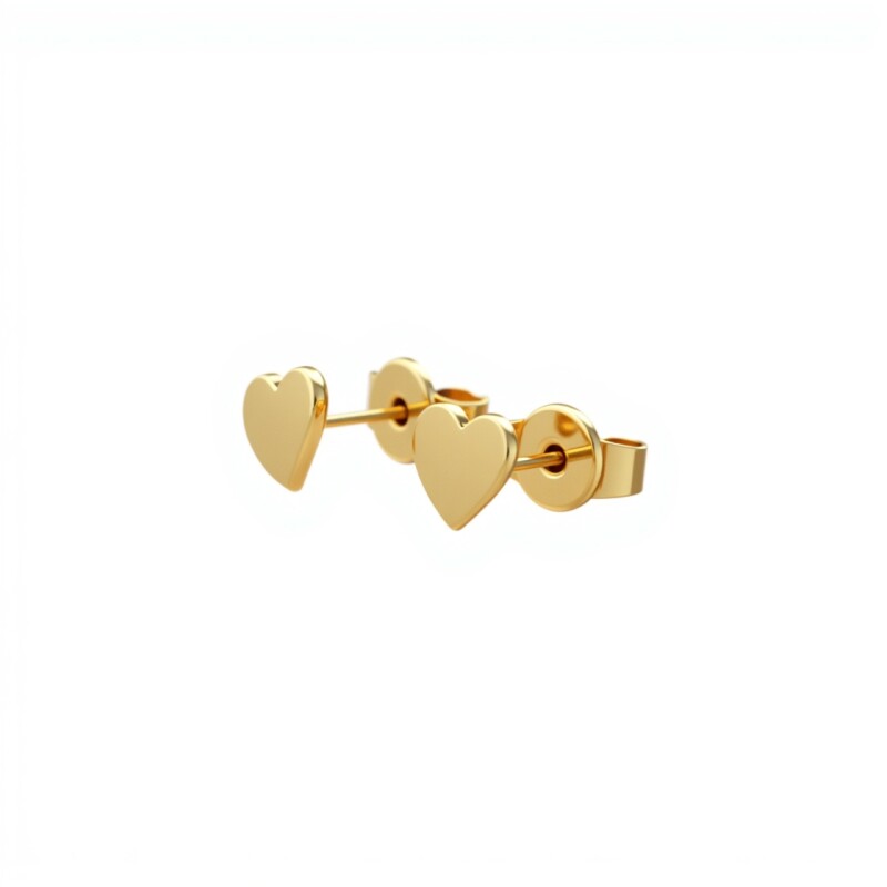 Abridores Corazón-Oro 18k-Sin piedra-AB9501 sinpiedra