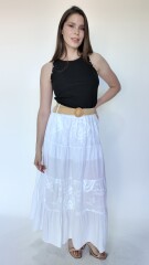 Falda Talion Blanco