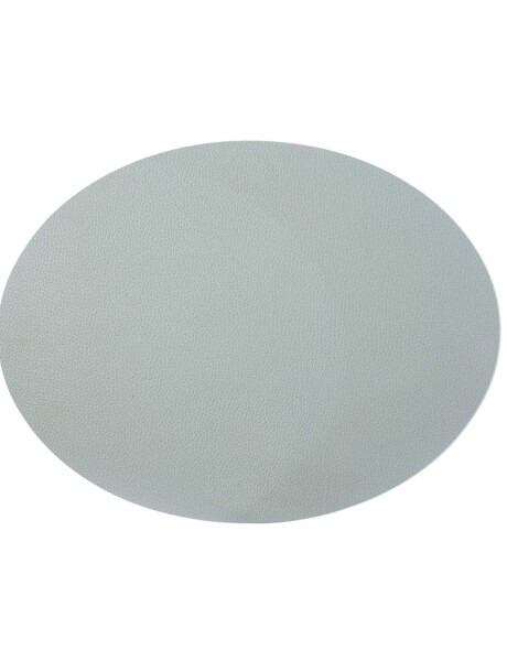 INDIVIDUAL PVC SIMIL CUERO OVAL 43X33 GRIS INDIVIDUAL PVC SIMIL CUERO OVAL 43X33 GRIS