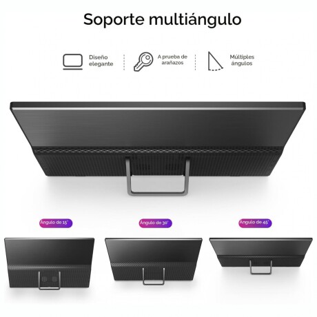 Monitor Portátil YXK Ultra Slim 15,6' FHD 1080P USB-C - Black Monitor Portátil YXK Ultra Slim 15,6' FHD 1080P USB-C - Black