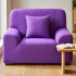 Cubre Sofa Elastico Elastizado Funda 1 Cuerpo Plaza Variante Color Violeta