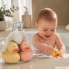 Set 3 patitos silicona colores pasteles Set 3 patitos silicona colores pasteles