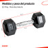 Mancuerna Hexagonal Engomada 10KG - Randers Mancuerna Hexagonal Engomada 10KG - Randers