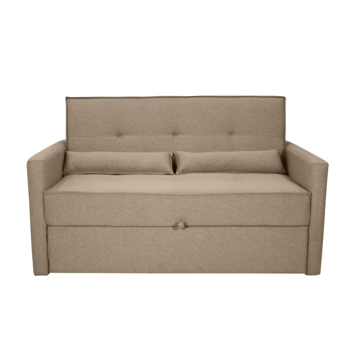 Sofa Cama Anne Veludo Marrón 