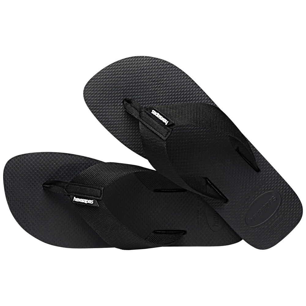 Sandalias Havaianas Urban Basic Mat FC Hombre Negro
