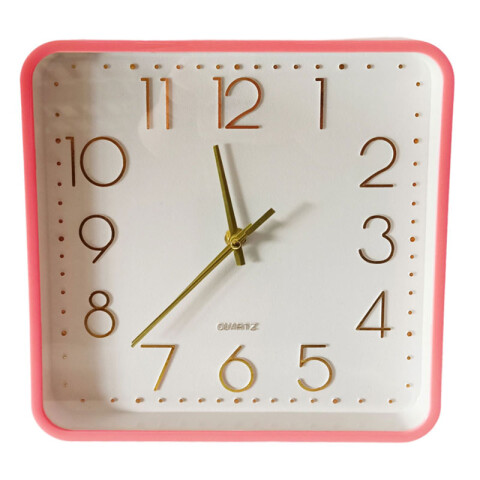 Reloj cuadrado de colores Reloj Cuadrado De Colores