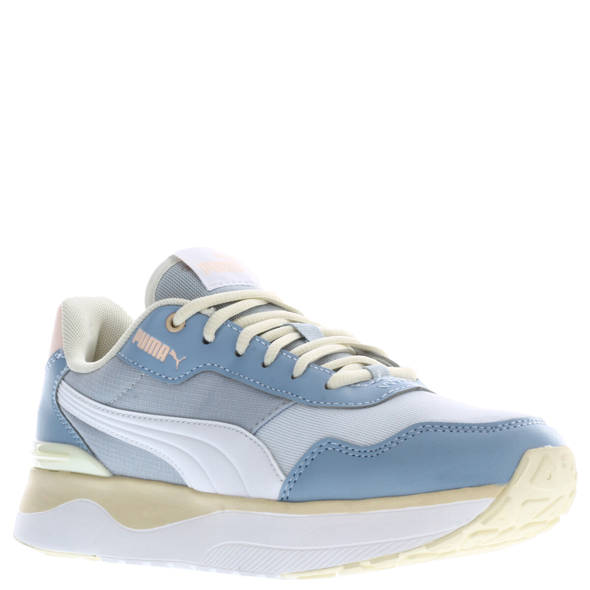 R78 Voyage Wns Puma - Celeste/Blanco/Rosa 