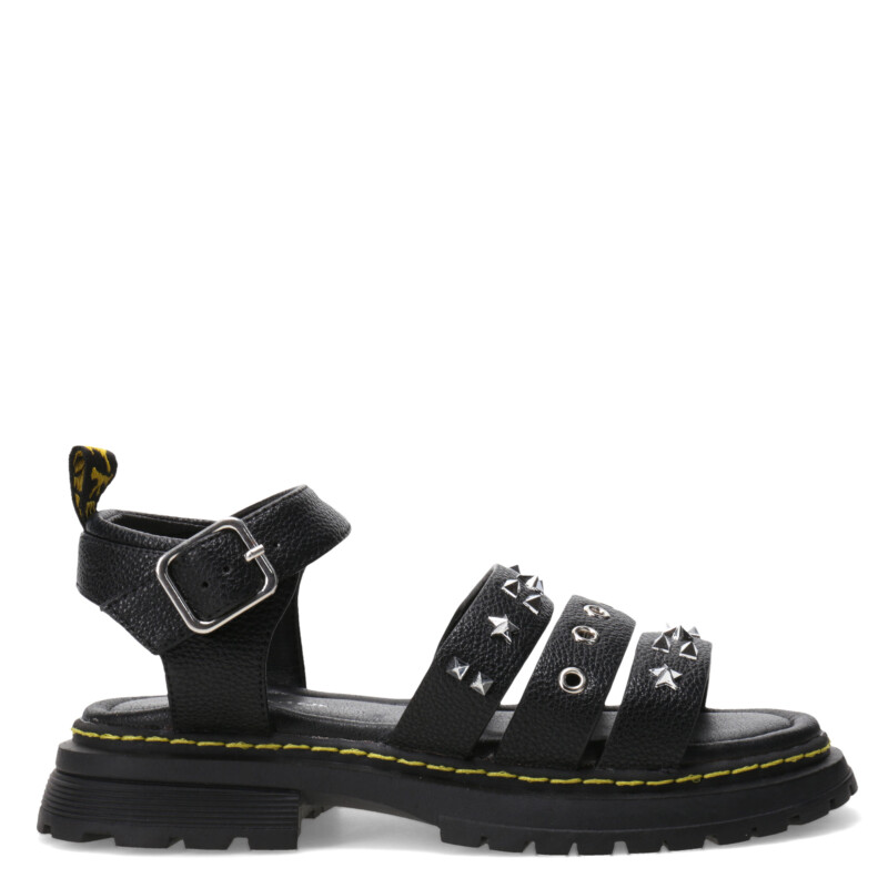 Sandalia de Niña Mini Miss Carol KOIDE con tachas Negro