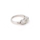 Anillo Platino Con 3 Brillantes, Nuevo, Estilo Antiguo Anillo Platino Con 3 Brillantes, Nuevo, Estilo Antiguo