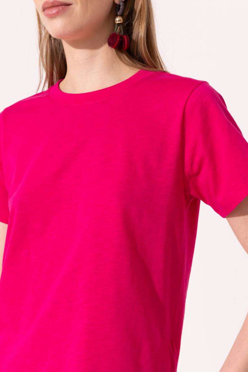 REMERA NICOLE Fucsia