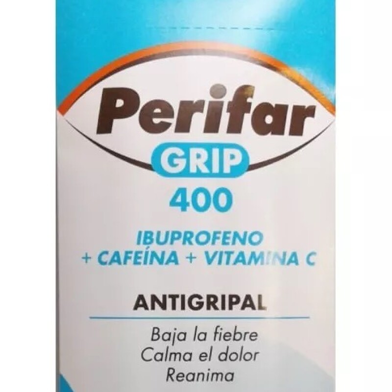 Perifar grip 400 mg 8 Comprimidos Perifar grip 400 mg 8 Comprimidos