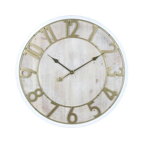 Reloj de Pared - Madera y metal - Diámetro 68cm Reloj de Pared - Madera y metal - Diámetro 68cm