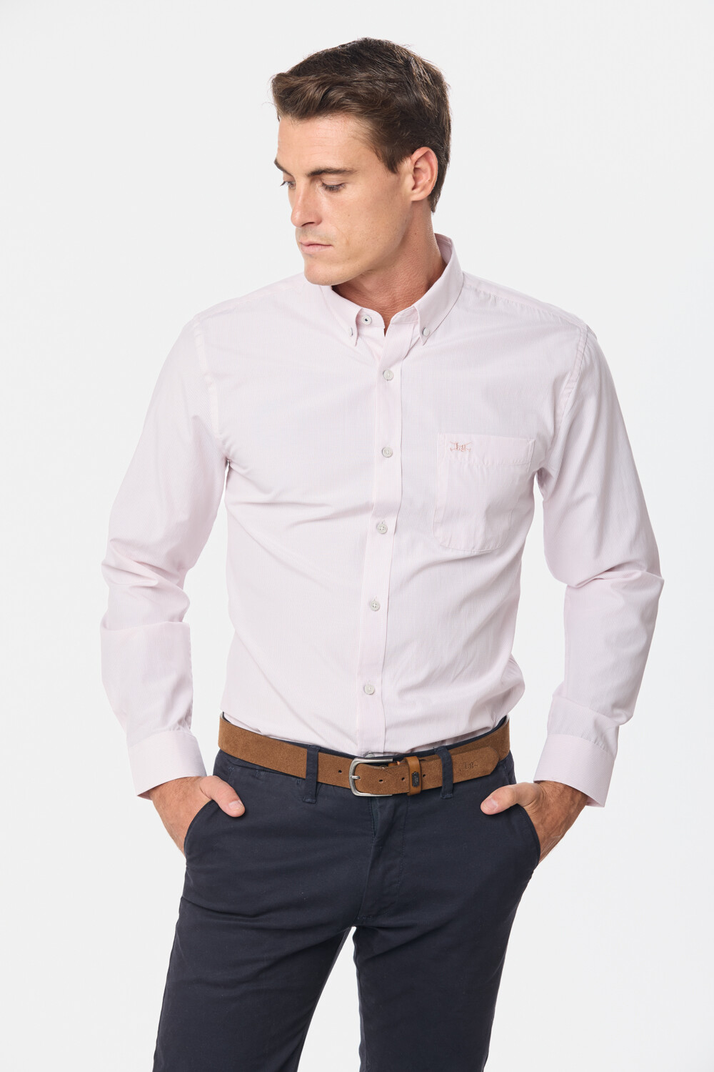 CAMISA RAYADA Rosa