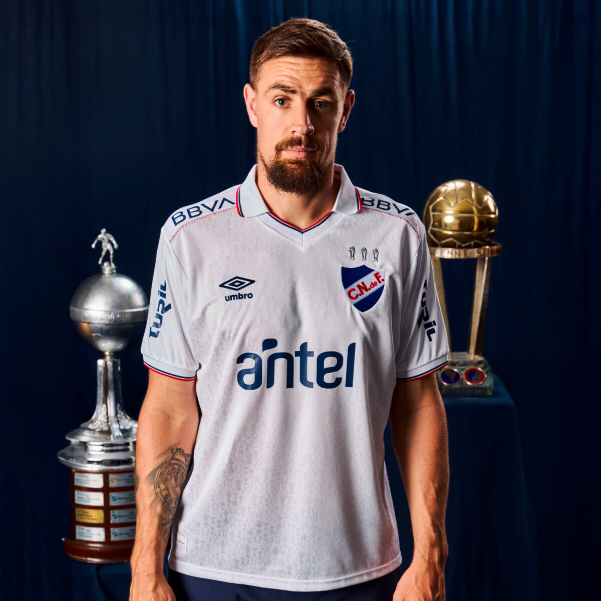 Camiseta de Hombre Umbro Nacional Home 2026 - Blanco 