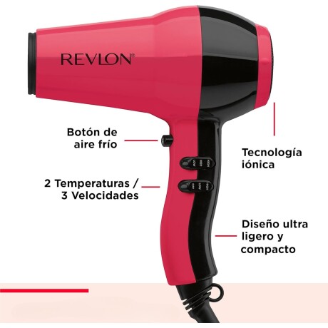 Secador de Pelo Revlon Iónico 001