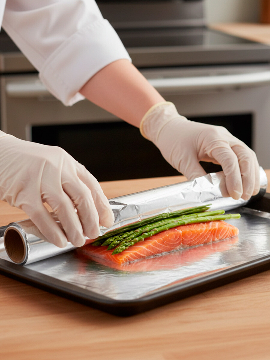 PAPEL ALUMINIO plateado