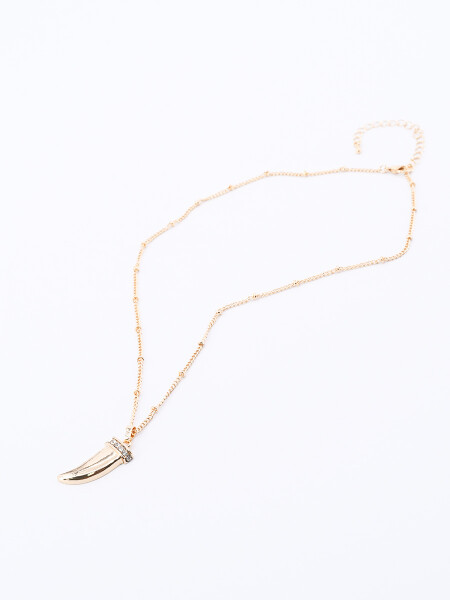 CADENA COLMILLO DORADO