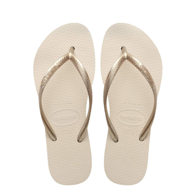 Ojota de Mujer Havaianas Slim Beige