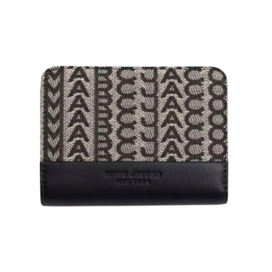 Marc Jacobs - Billetera compacta con monograma 0