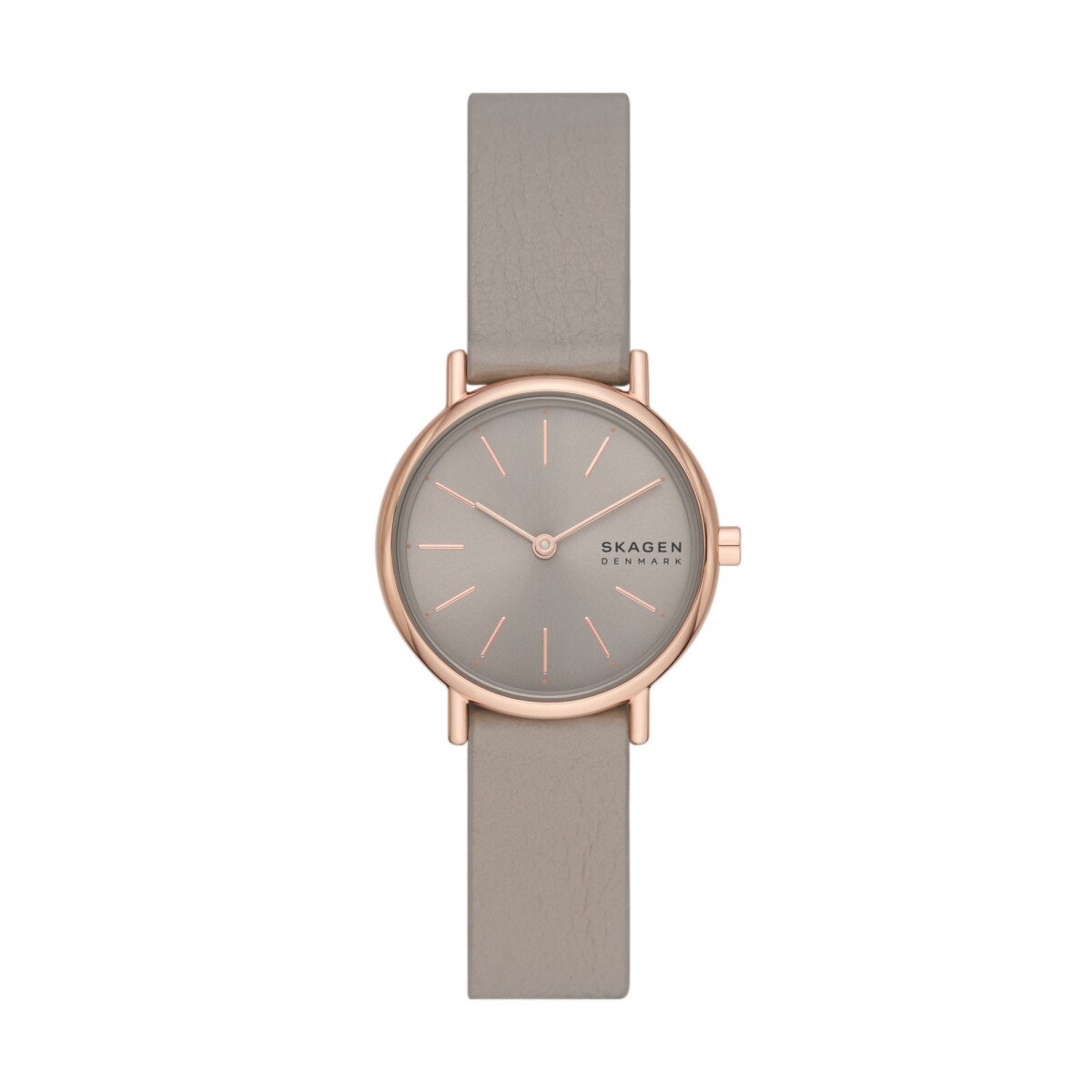 RELOJ SKAGEN FASHION ACERO CUERO GRIS 