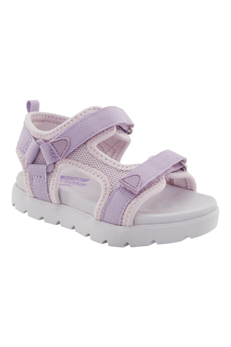 Sandalias casuales, púrpura Sin color