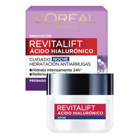 Crema Noche L'Oréal Paris Revitalift Hialurónico 50ml Crema Noche L'Oréal Paris Revitalift Hialurónico 50ml