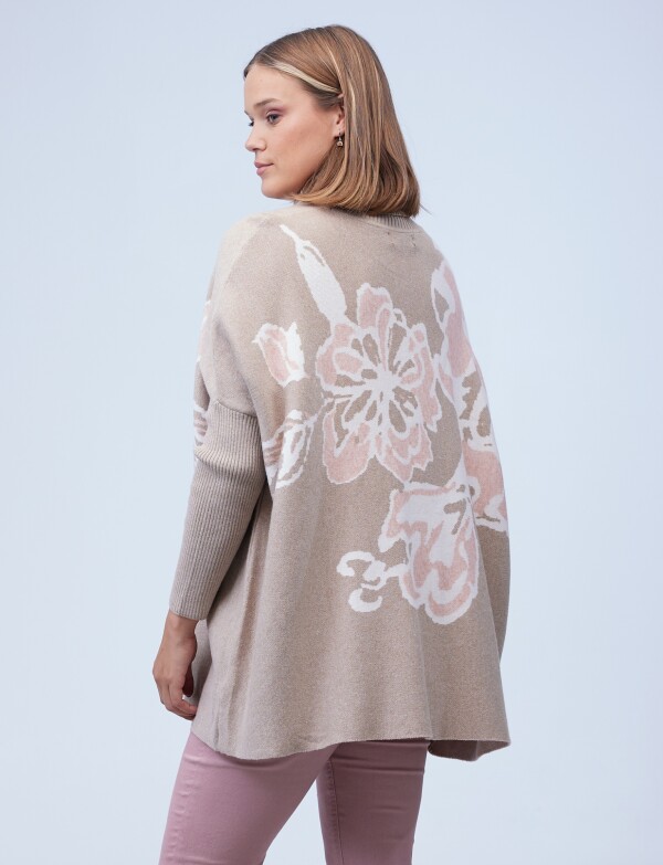 Polera Oversize MULTI/ROSA