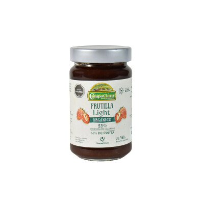 MERMELADA LIGTH FRUTILLA CAMPOCLARO 360G Mermelada Ligth Frutilla Campo
