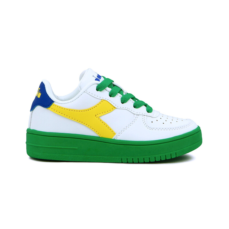 Diadora Champion Niños Spitfireii Blanco/verde Blanco-verde