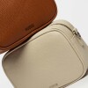 Mini Bag Adisa En Efecto Cuero Graneado Natural