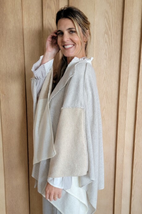 Ruana Bonn Lambswool Beige