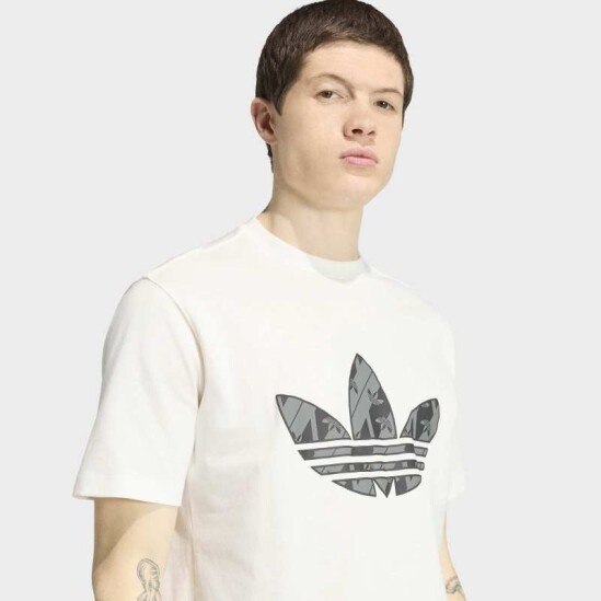 Remera Adidas Monogram Blanco