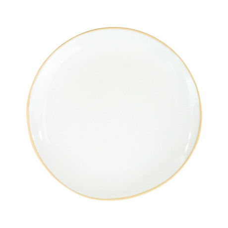 Plato llano de ceramica Plato llano de ceramica