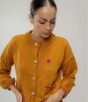 Cardigan Terro Cotton Mostaza