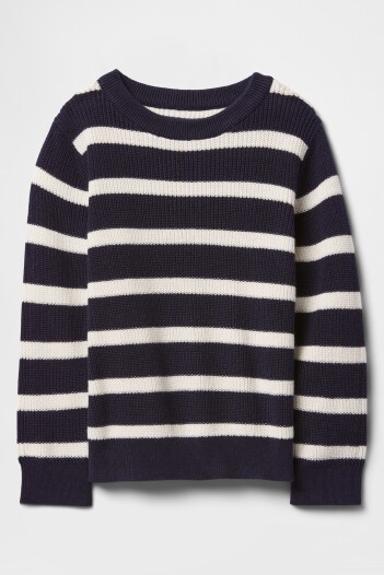 Buzo A Rayas Toddler Niño Navy Uniform