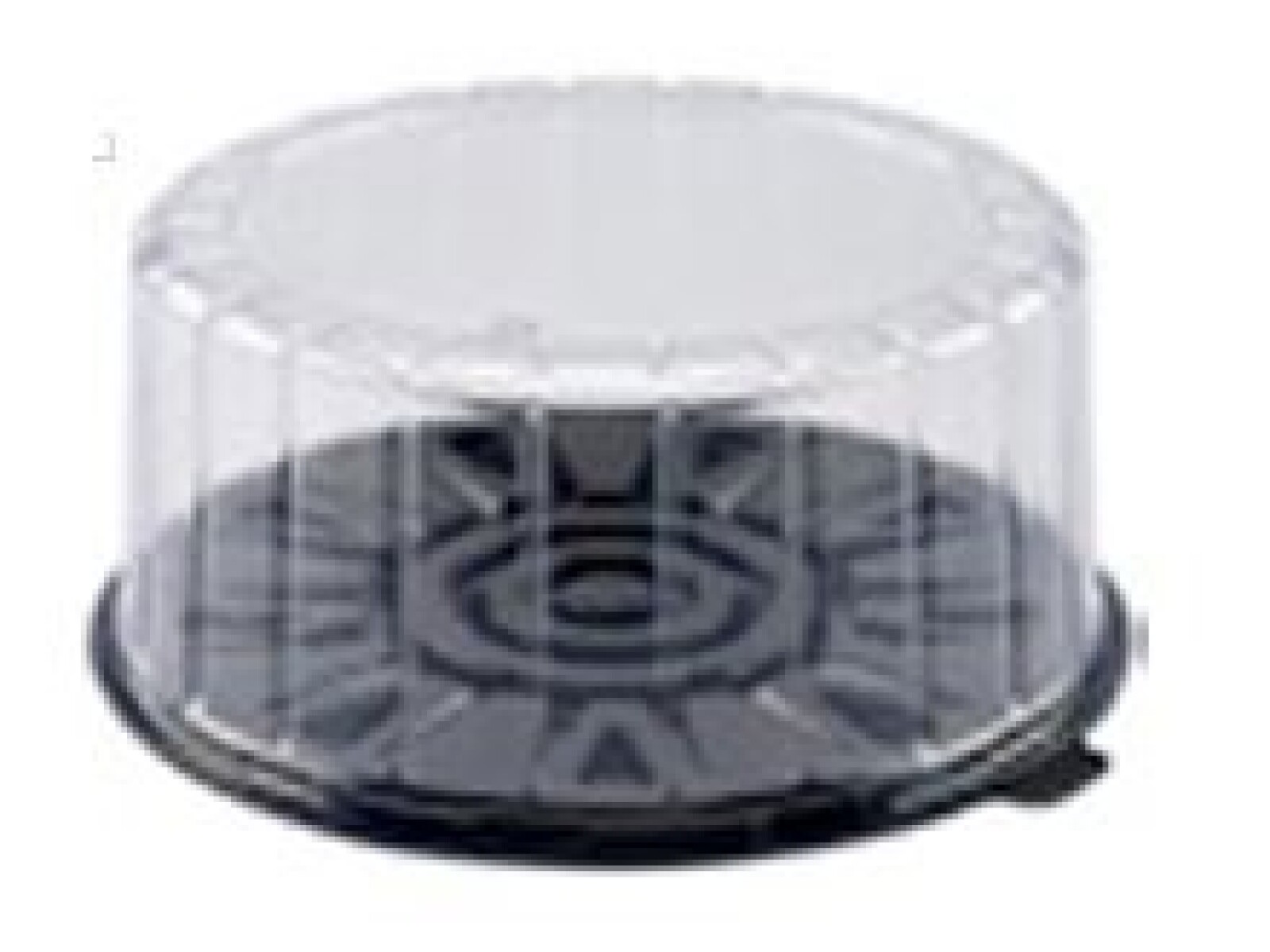 TORTERA PET BASE NEGRA Ø25,5 x 10,7cm 