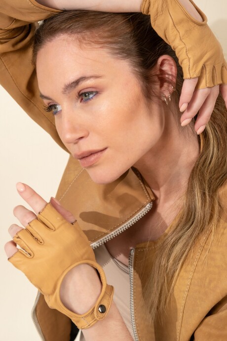 Guantes de Conducir Camel