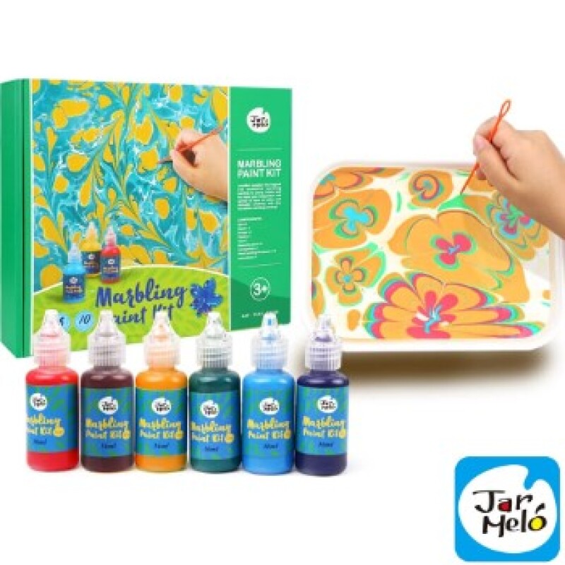 Marbling Paint Kit - Marmoleado mágico 6 colores Marbling Paint Kit - Marmoleado Mágico 6 Colores